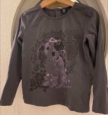 Tee shirt manches longues terre de marins 6 ans