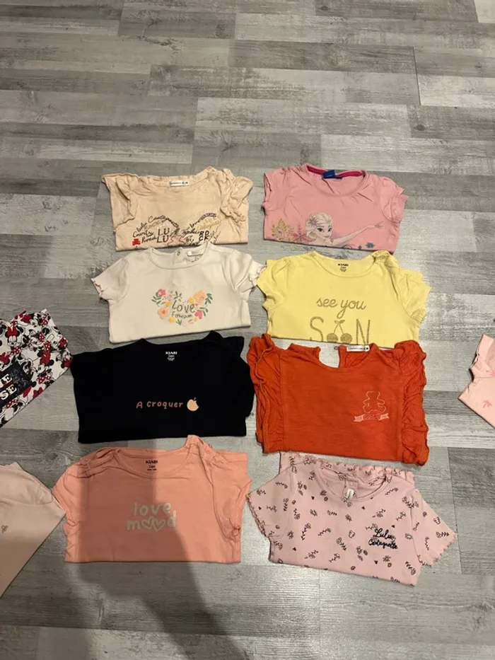 Lot de tee shirt