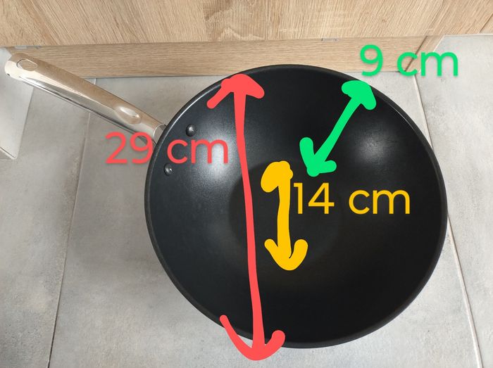 Wok avec couvercle - photo numéro 5