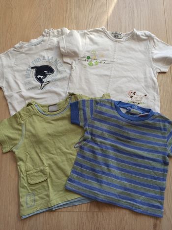 Lot 12 mois tee-shirt