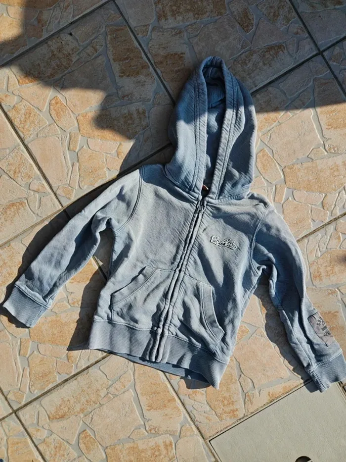 Sweat a capuche bleu clair Tape à l'œil 5ans