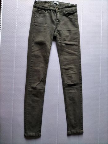 Jean slim kaki pull &bear taille 32