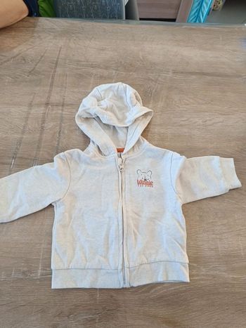 Veste Winnie l'ourson garçon 9 mois