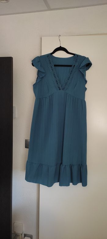 Robe bleue T. L 40/42