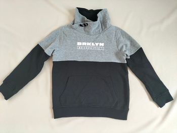🖤 Sweat col montant BRKLYN - 10 ans - In extenso - Très bon état 🖤