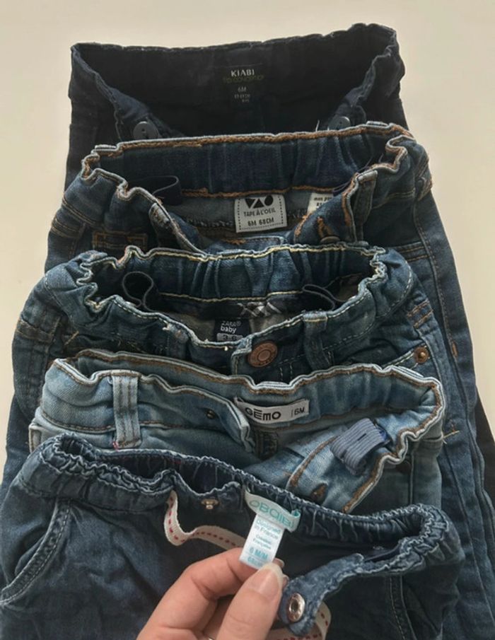 Lot de 12 pantalons 6 mois - photo numéro 3