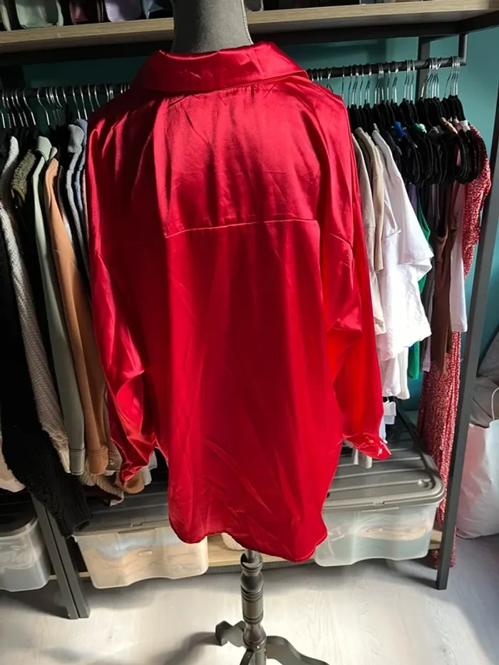 Chemise en satin shein - photo numéro 2