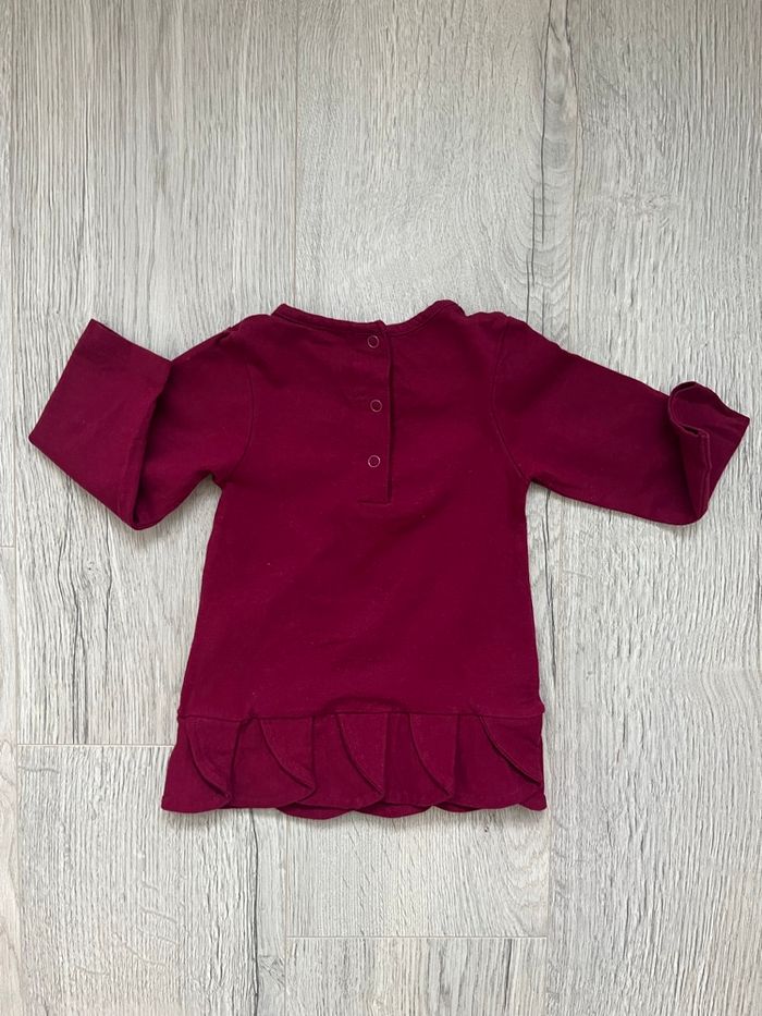 Ensemble fille Prémaman – 6 mois – Tunique à volants + legging 🎀 - photo numéro 3