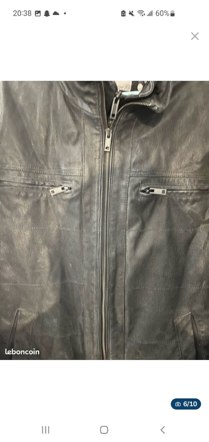 Blouson chaude ou moto en cuir - photo numéro 5
