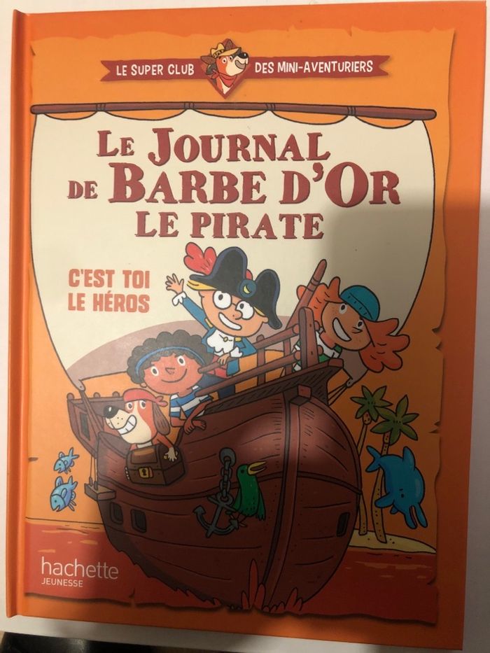 Livre Mac Donalds Le journal de barbe d’or le pirate