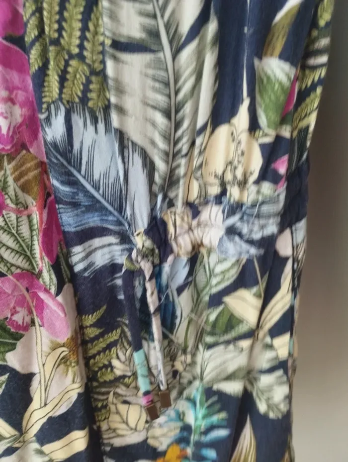 Veste gilet fleuri Promod S - photo numéro 3