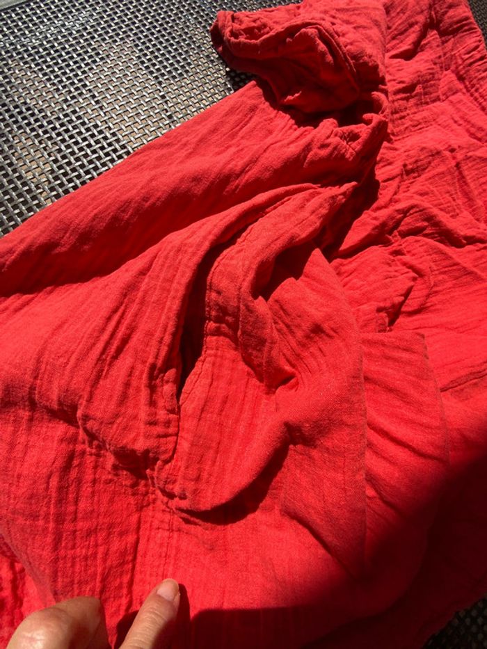 Belle, robe, rouge vif Promod, taille unique un - photo numéro 8