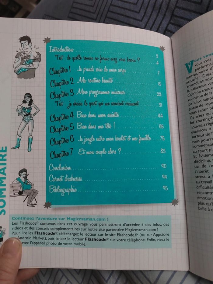 Mon cahier forme et minceur après bébé - photo numéro 3