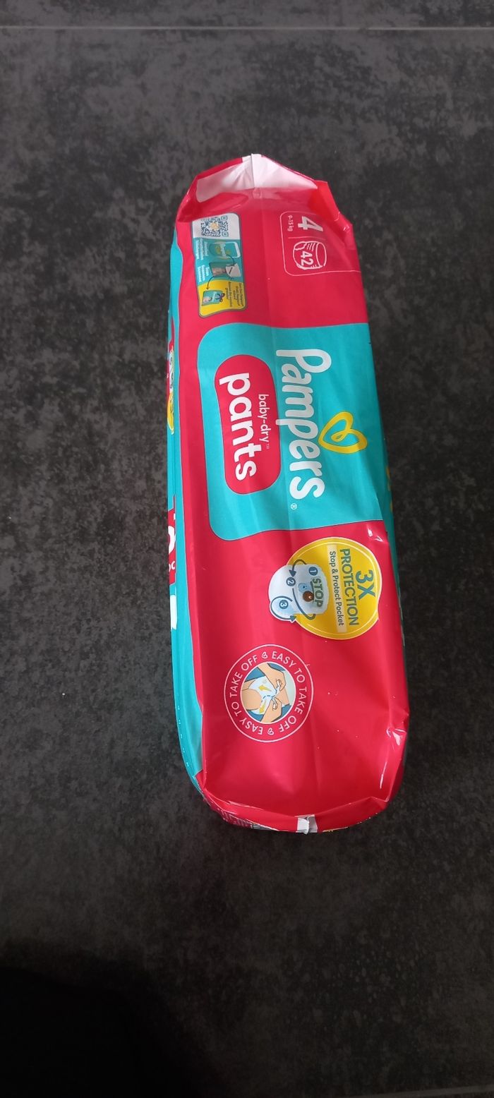 Pampers baby-dry pants taille 4 - photo numéro 3