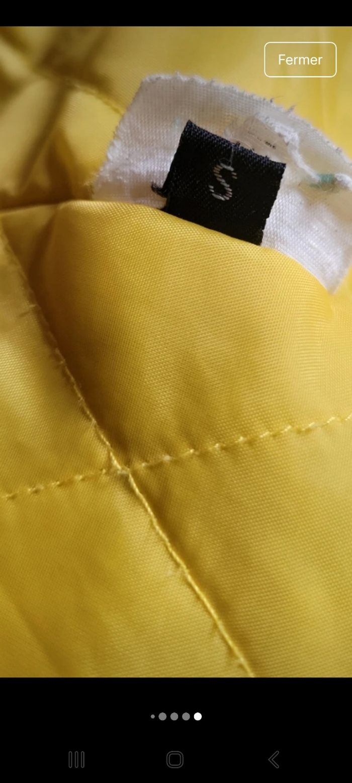 Manteau très original vert/jaune - photo numéro 10