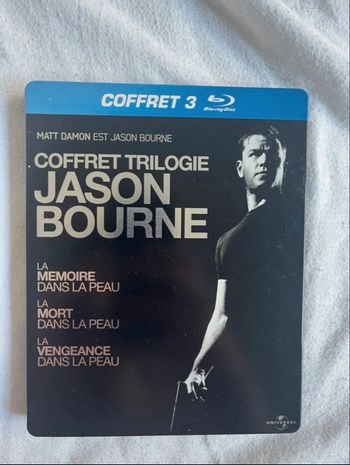 Coffret trilogie Jason bourne Blu-ray