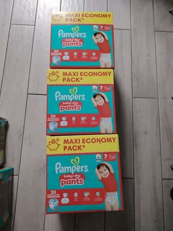 Pants Pampers baby dry taille 7
