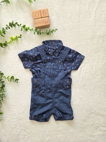 Ensemble salopette short