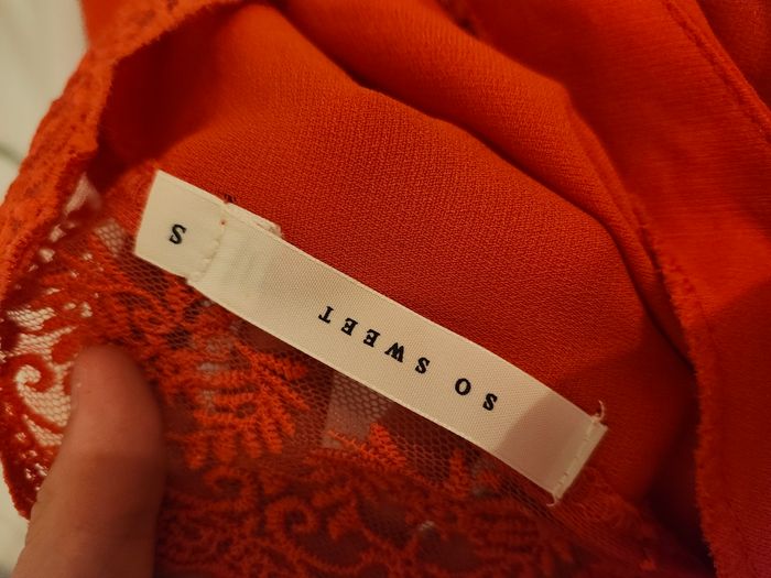 Combishort taille S orange corail - photo numéro 4