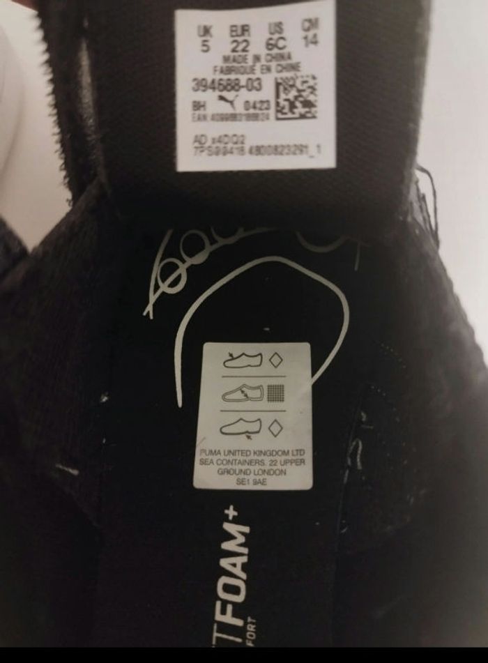 Basket puma taille 22 - photo numéro 3