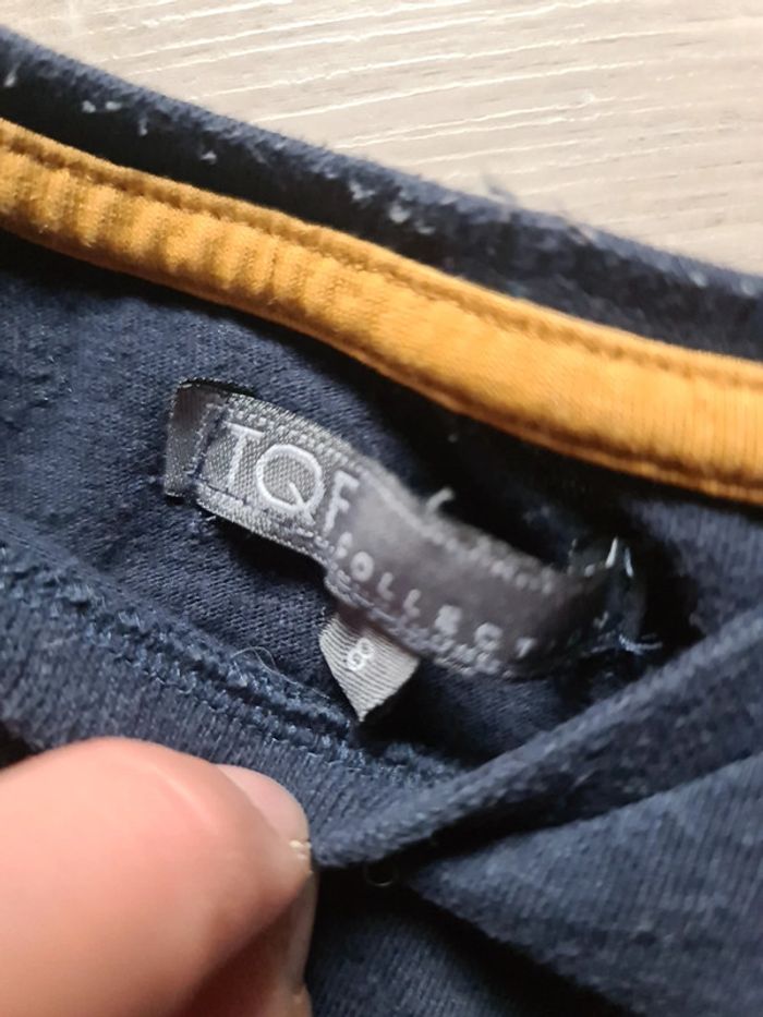 T shirt bleu foncé - photo numéro 2