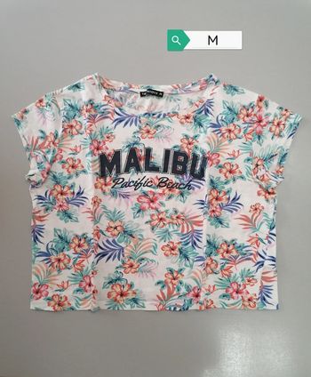 Tee-shirt ample fleuri Terranova M