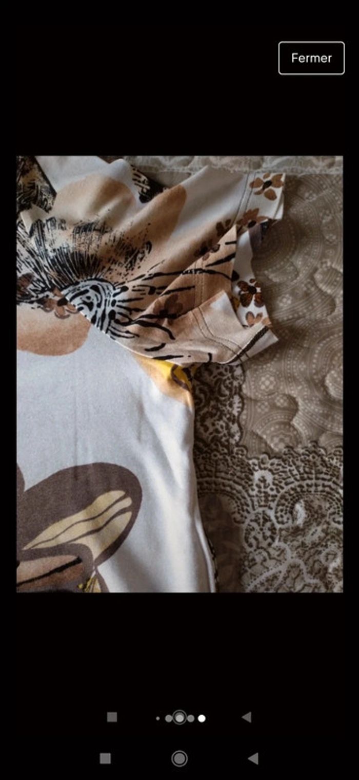 Tee Shirt motif fleural - photo numéro 7