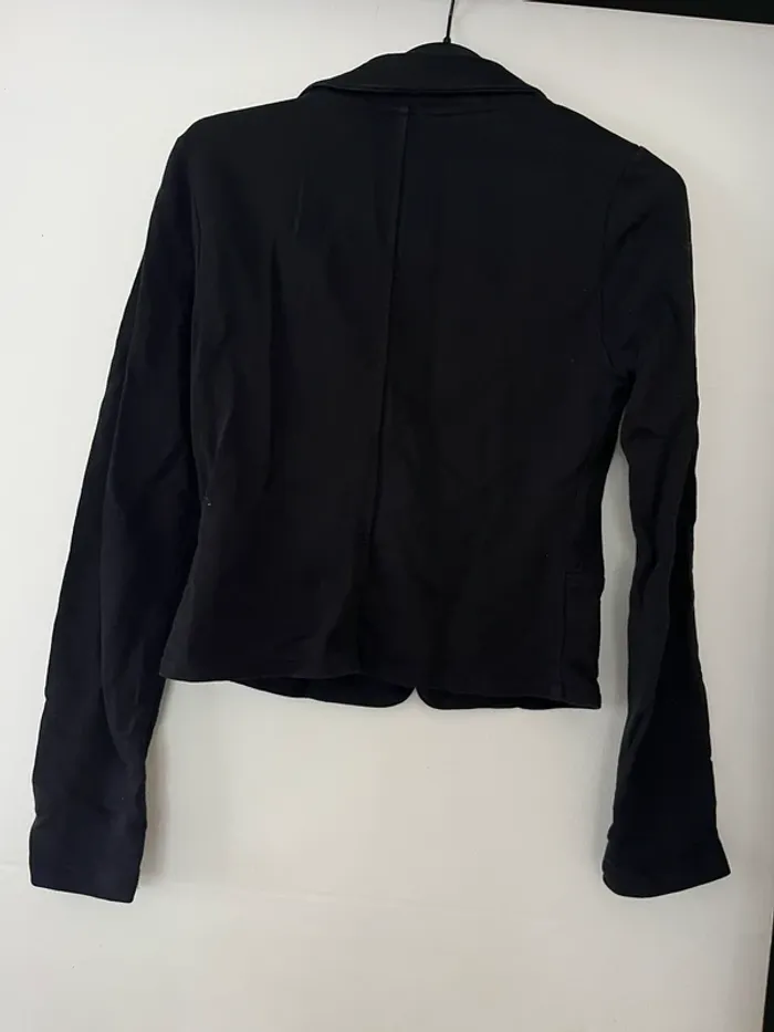 Veste noire Pimkie en coton noir taille 38 M - photo numéro 2