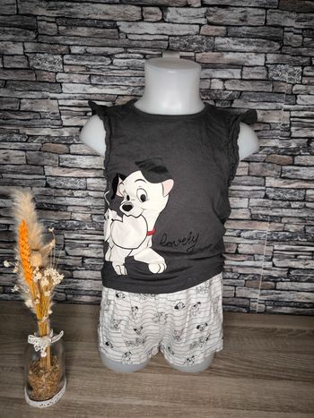 🩶 Petit ensemble 101 dalmatiens en 6 ans 🩶