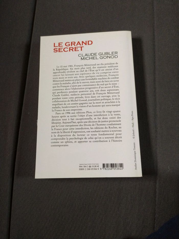 Le Grand Secret de Claude Gubler et Michel Gonod - photo numéro 3