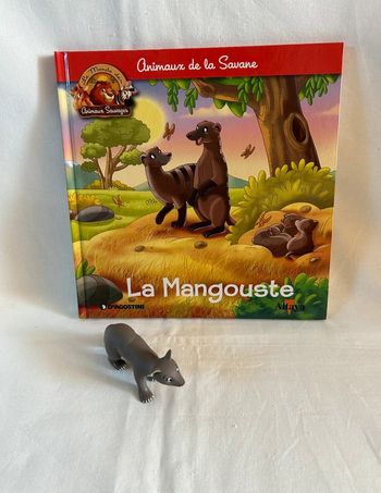 Livre La mangouste + 1 figurine