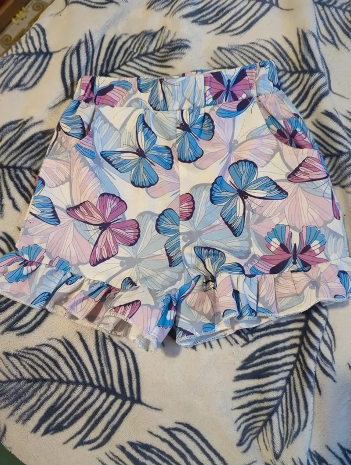 Short fluide et léger papillons - photo numéro 3