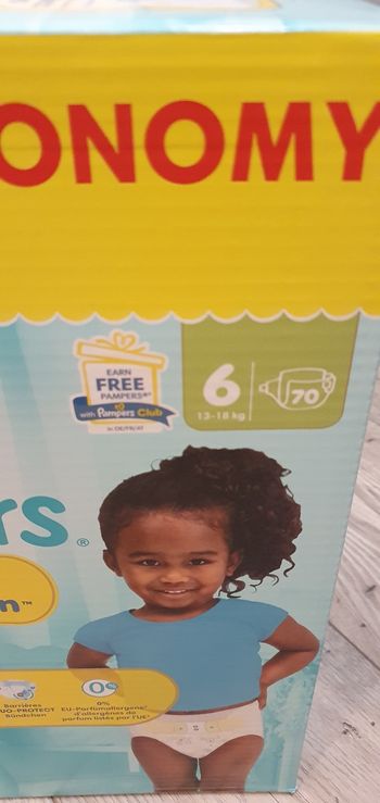 Couches Pampers premium protection T6