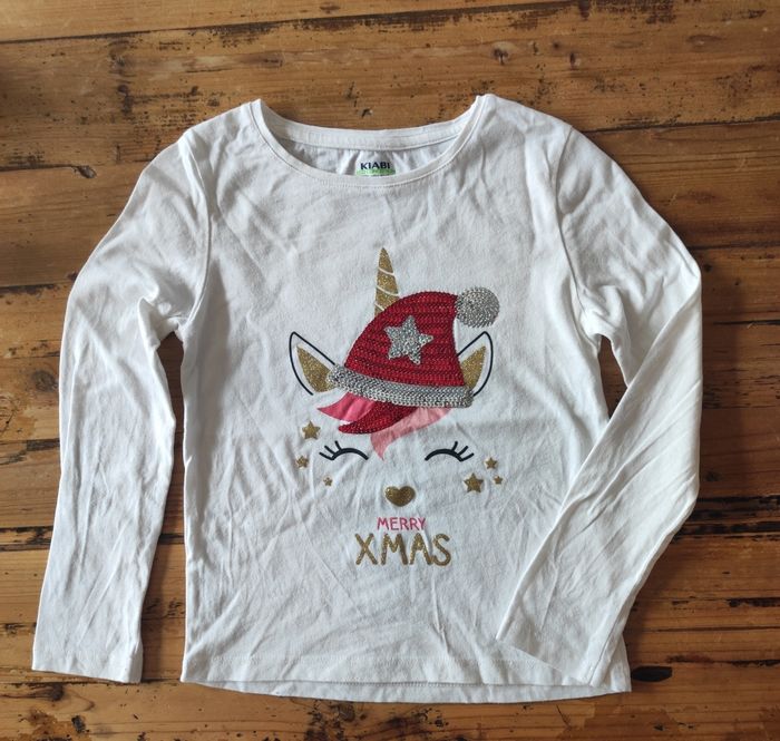 T.shirt manches longues merry Xmas - photo numéro 6