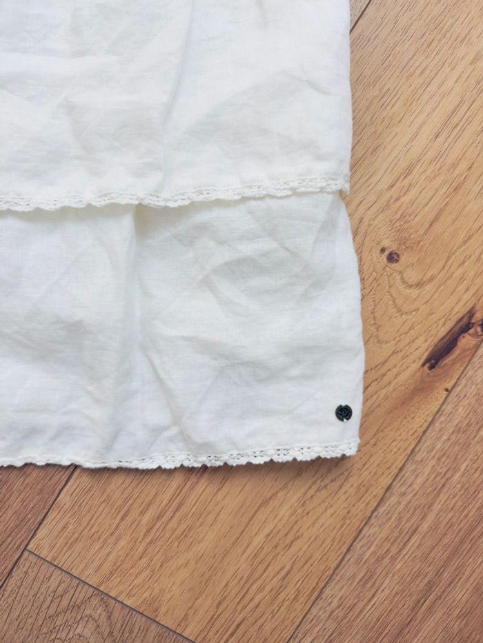 Robe en lin Bonobo blanche en S - photo numéro 2
