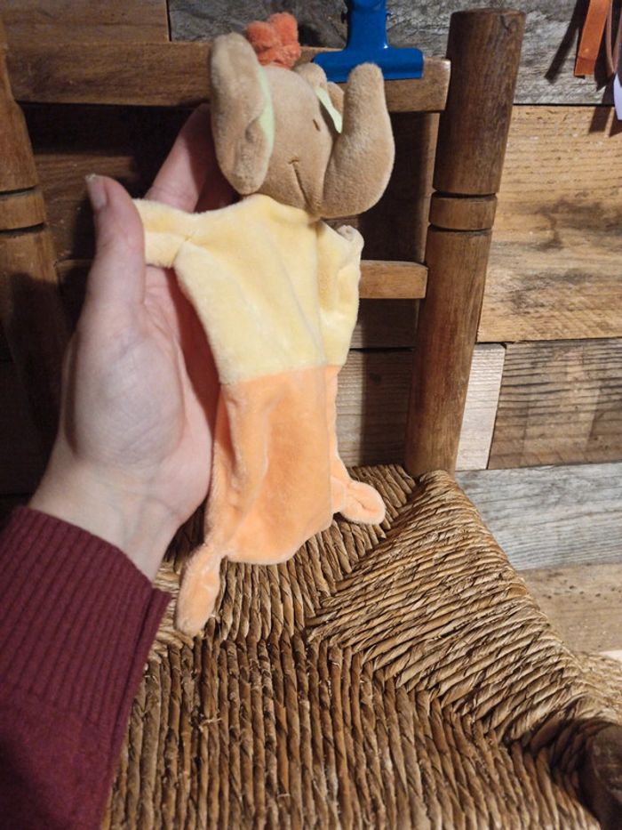 Doudou éléphant Nicotoy tbe - photo numéro 4