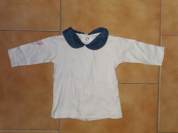 Haut col Claudine 1mois