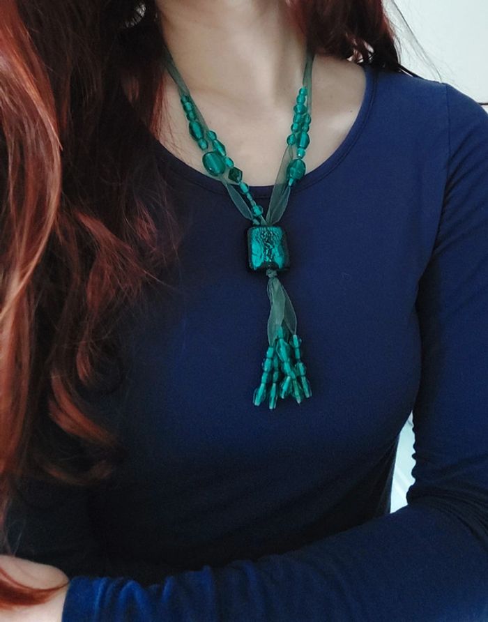 Lot de 2 colliers fantaisie turquoise - photo numéro 4
