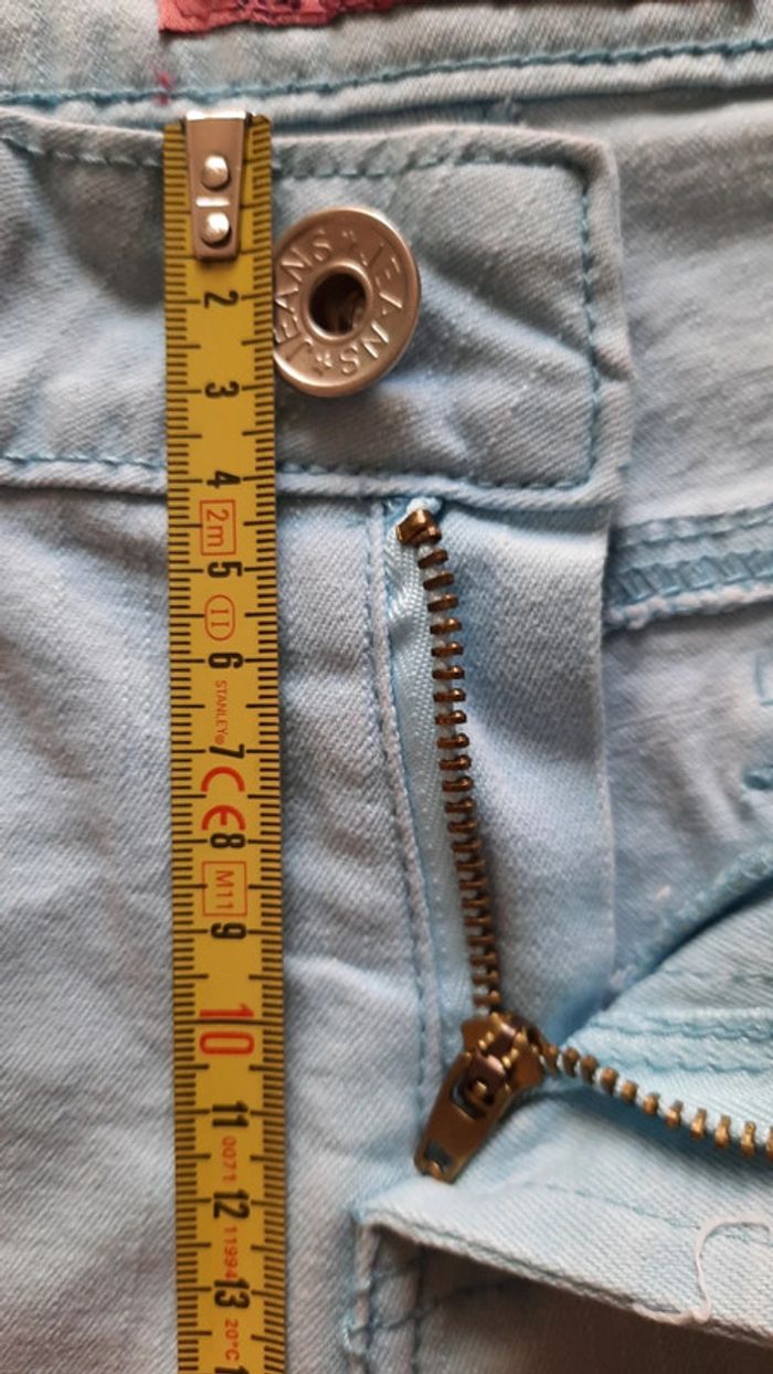 Short bleu clair - photo numéro 7