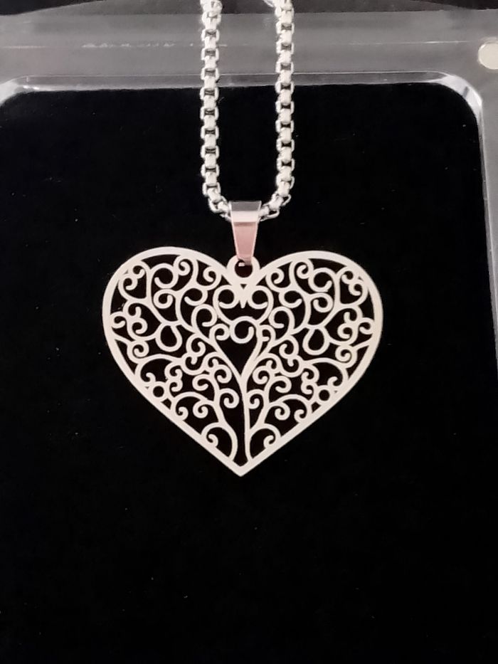 Chaîne + pendentif bohème