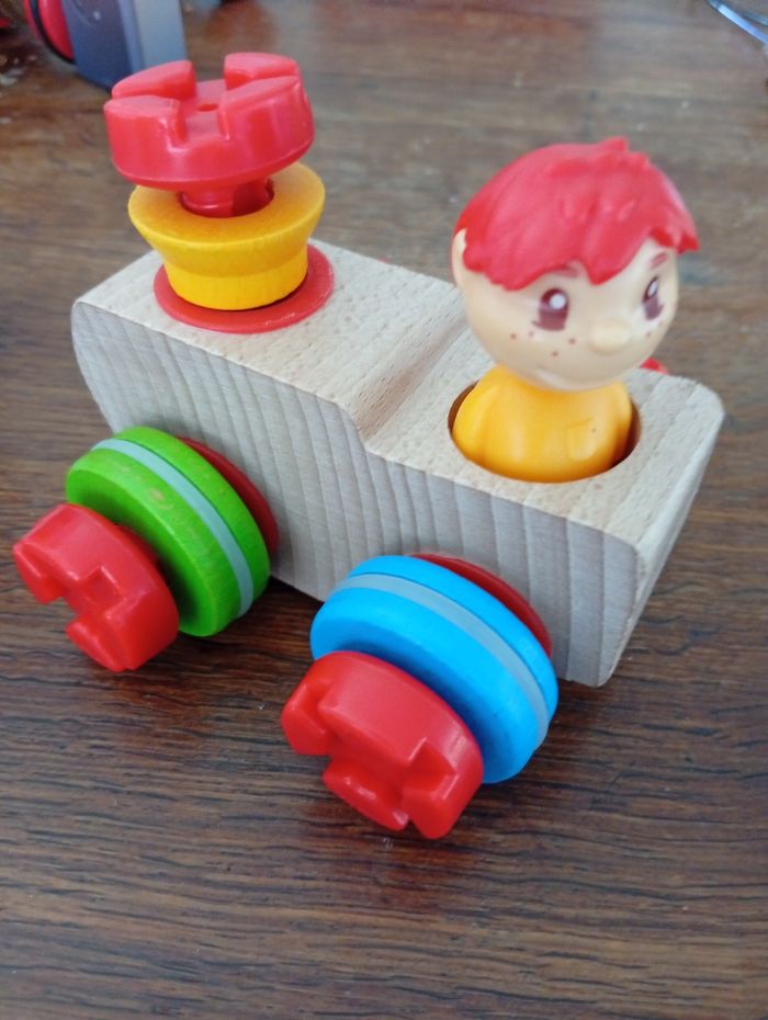 Jeu de construction en bois - photo numéro 7