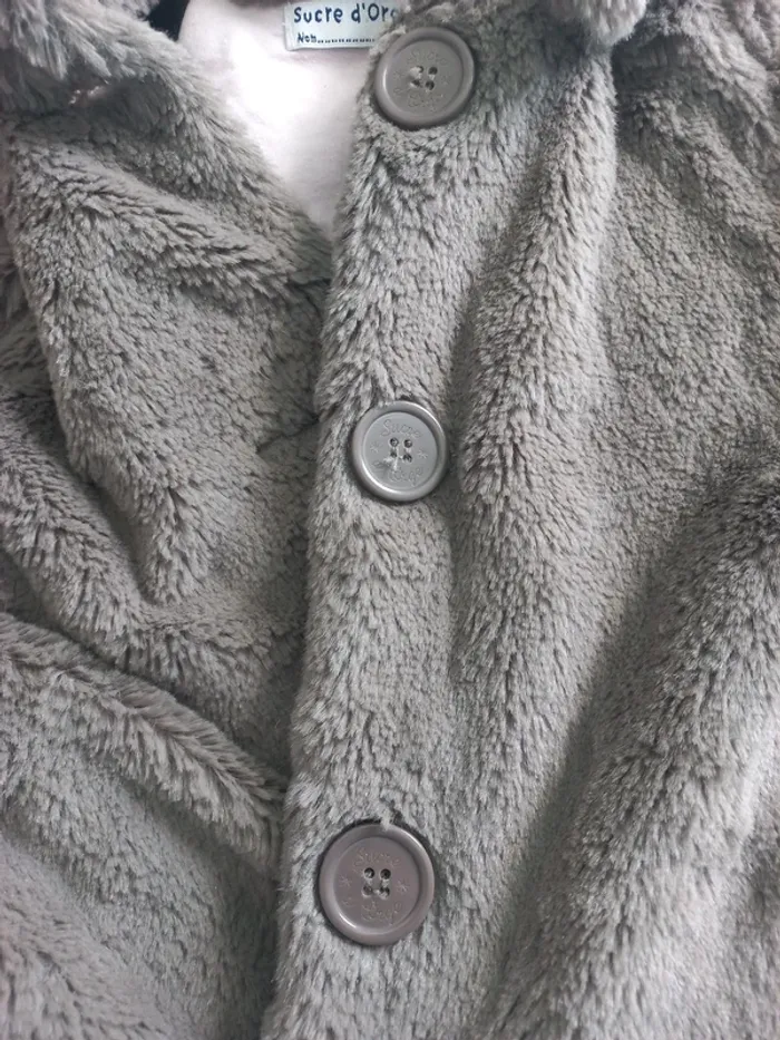 Veste sucre d´orge 12/18mois fille - photo numéro 3