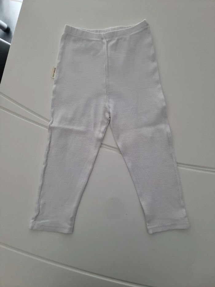Legging blanc 36 mois