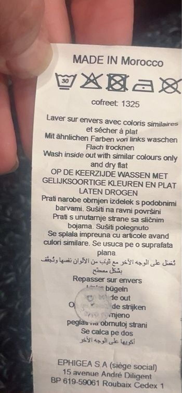 Gilet gris noir - photo numéro 7