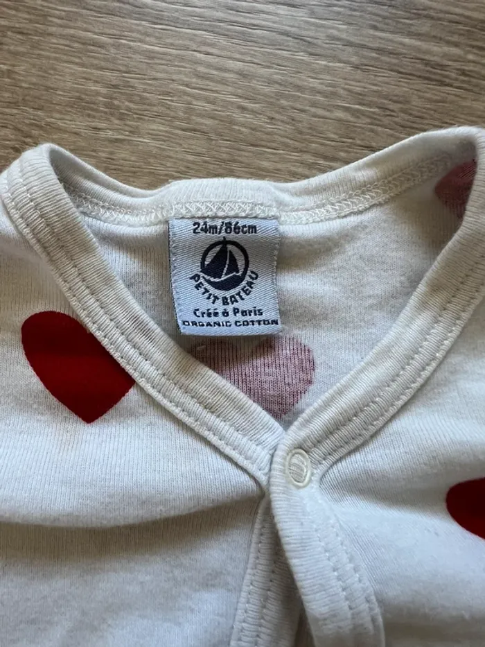 Pyjama coeur - photo numéro 2