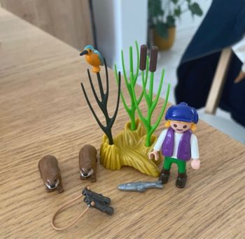 Playmobil enfant loutres