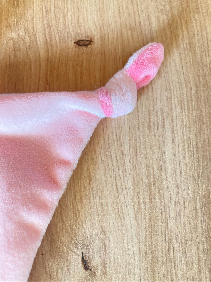 Doudou lapin rose - photo numéro 4