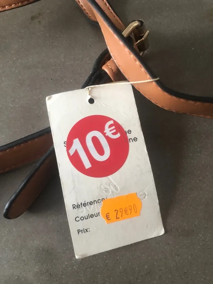 Sac à bandoulière camel neuf 👜 - photo numéro 3