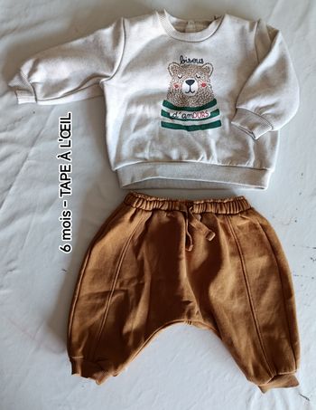 Ensemble garçon (6 mois)