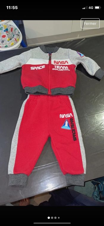 Jogging garçon nasa